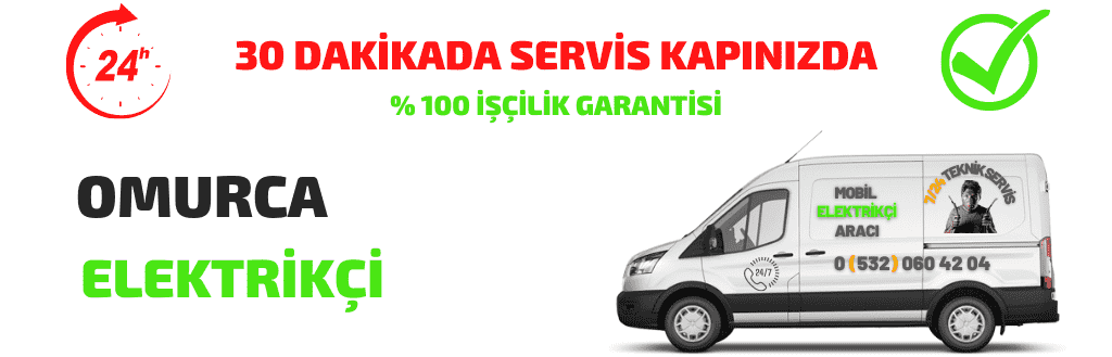 7/24 Omurca Elektrikçi | Elektrik arıza bakım onarım Tesisat Hizmeti Verilmektedir. En Uygun Fiyatlarımızla 7/24 Saat Hizmet Vermekteyiz.